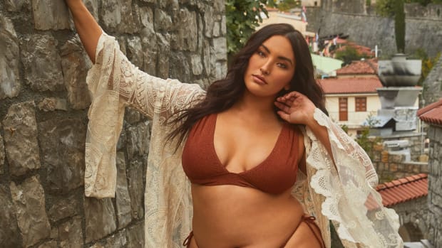 Yumi Nu was photographed by James Macari in Montenegro in 2022.